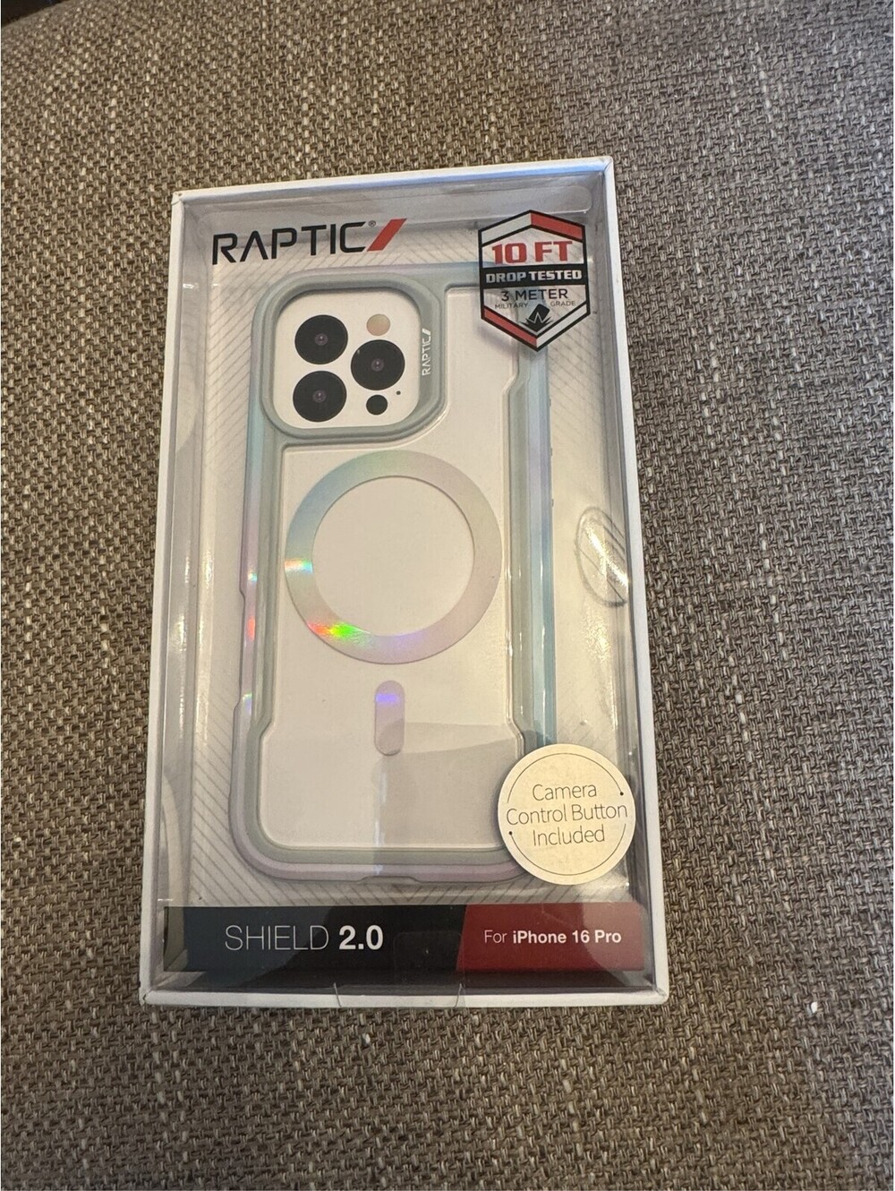 Raptic Shield 2.0 MagSafe Case for iPhone 16 Pro, 10ft Drop Tested